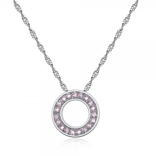 Crystal Halo Pendant Made with Crystals from Swarovski® 