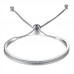Adjustable Friendship Bracelet Made with Crystals from Swarovski®