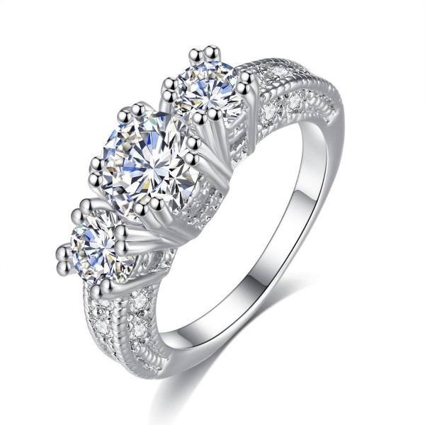 Solitaire Crystal 2 Carat Sapphire Ring