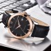 Pagani Design Automatic Gents Watch - Silver/Rose/Leather