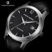 Pagani Design Automatic Gents Watch - Silver/Rose/Leather