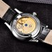 Pagani Design Automatic Gents Watch - Silver/Rose/Leather