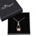 Pink Heart Crystal with crystals from Swarovski®